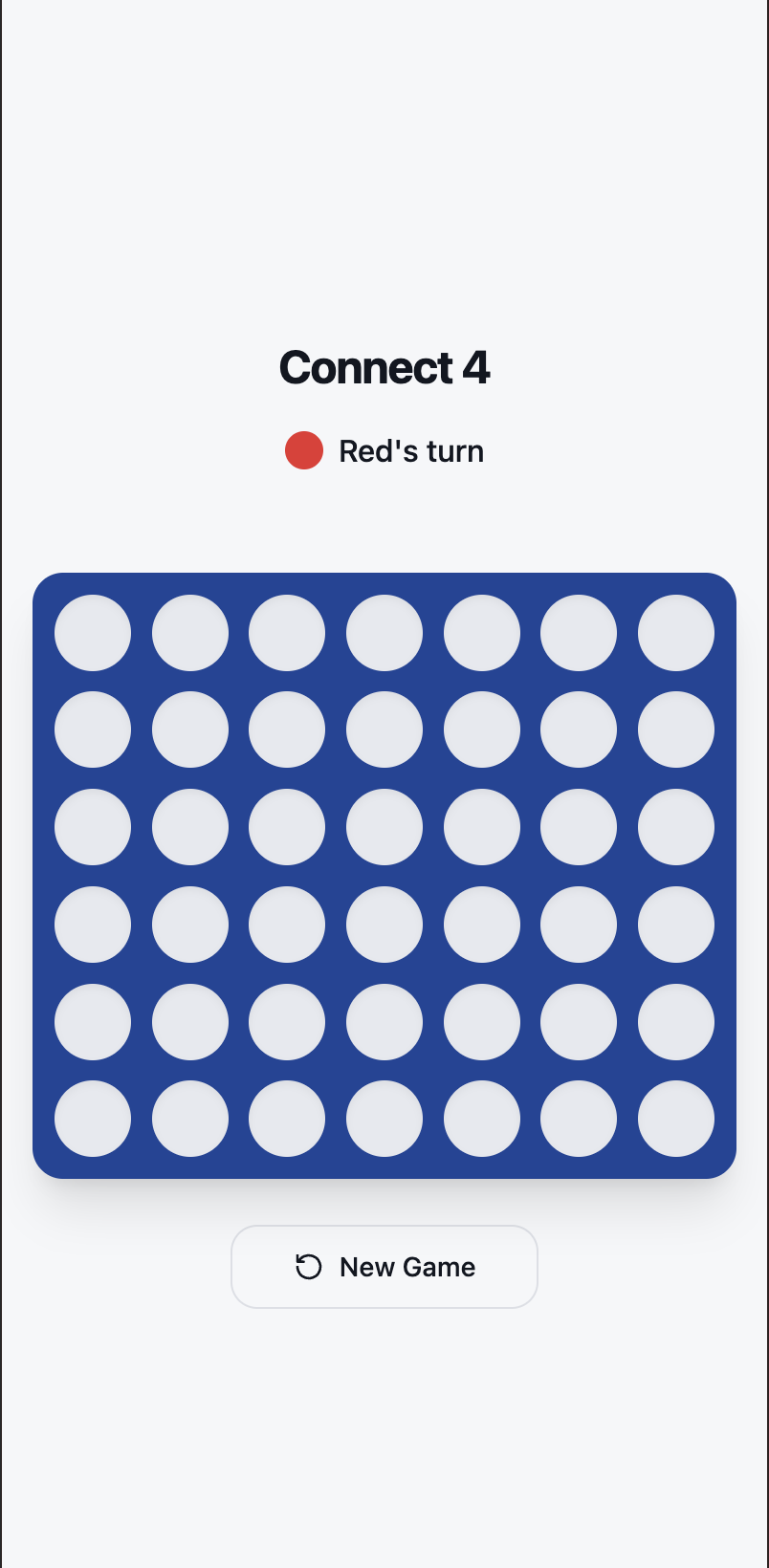 Connect 4 screenshot 1