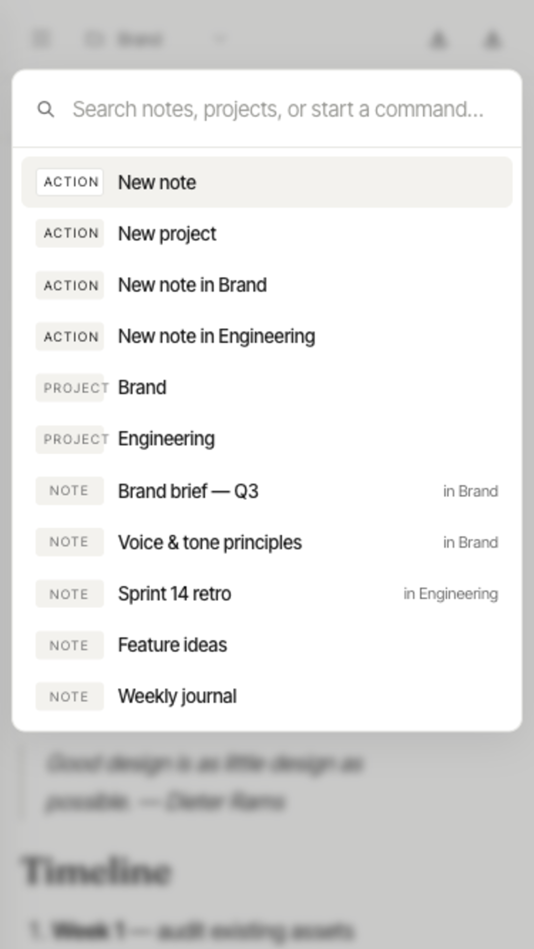Notes screenshot 3