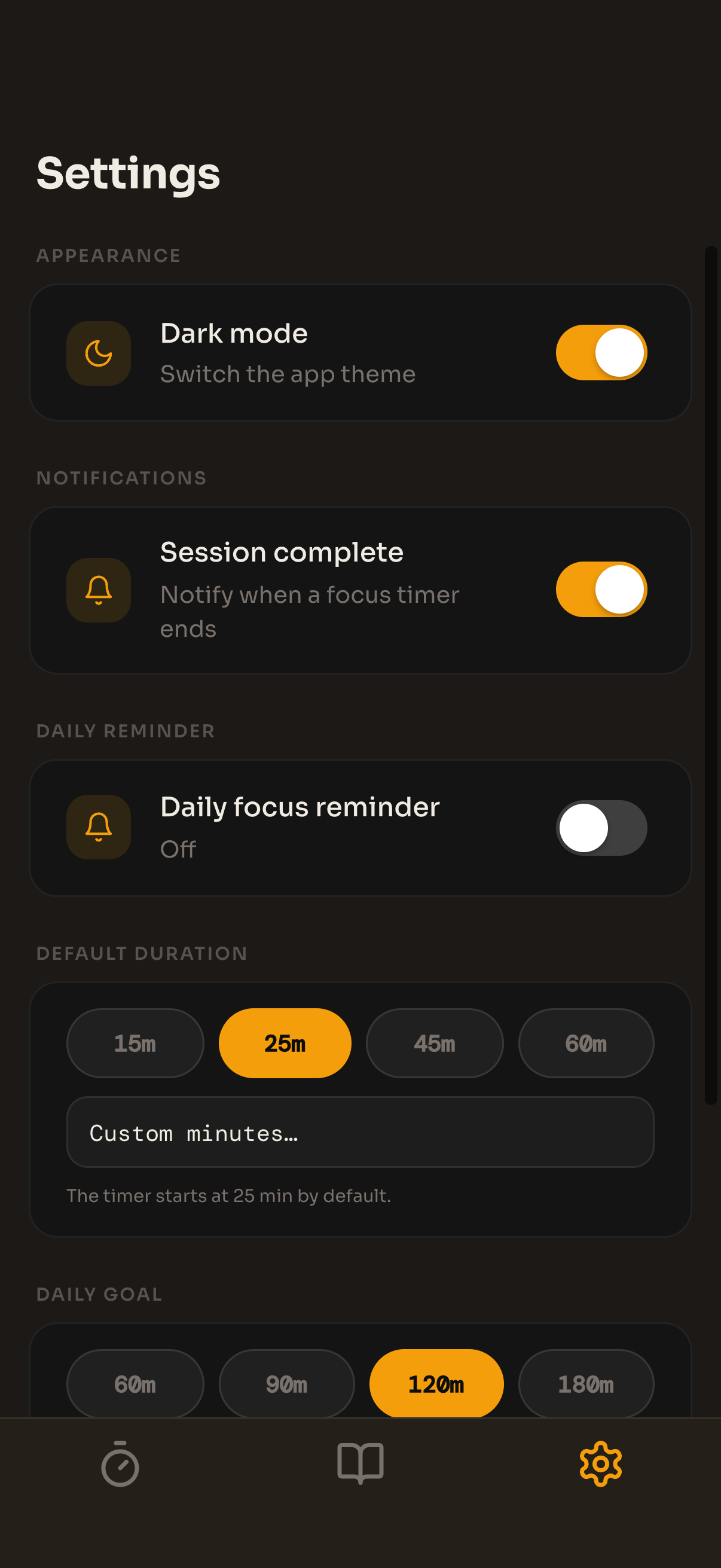 Focus Timer screenshot 3