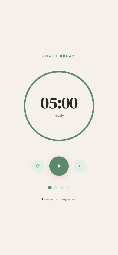 Pomodoro Timer screenshot 2